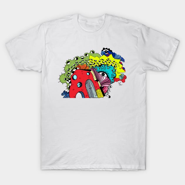 Amoeba Playhouse T-Shirt by ShelbyWorks